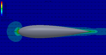 NACA 0016 body shell geometry