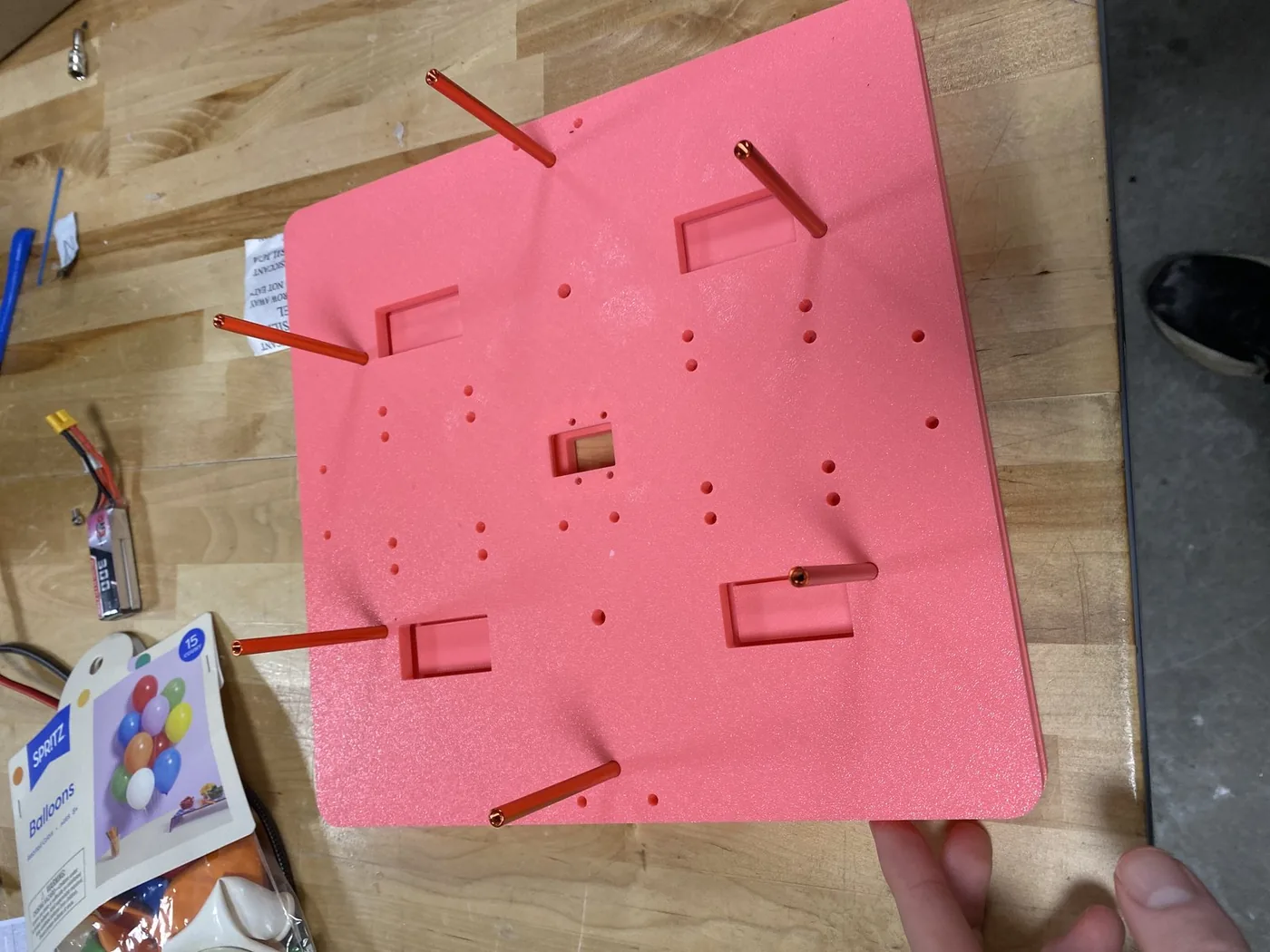 Printed permanent magnet dropper mechanism
